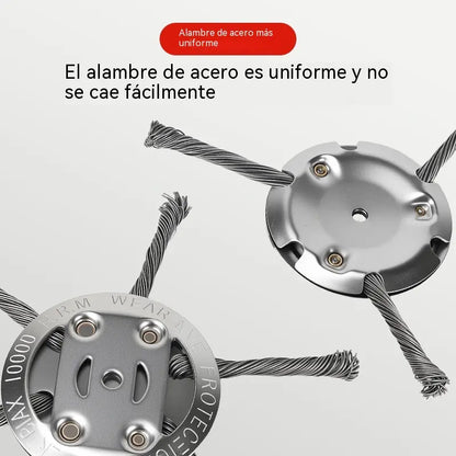 🧰🔥Última oferta especial【Compra 1 y llévate 1 gratis】🔥Desbrozadora de alambre de acero