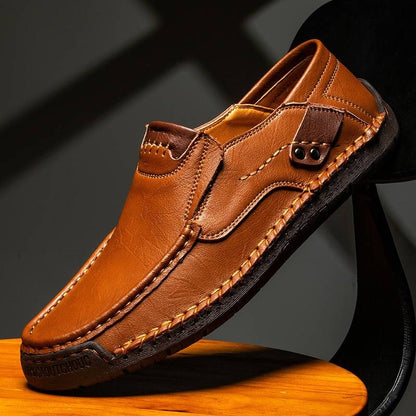 👞50% zľava🔥【38-48】Ručne vyrobené mokasíny z pravej kože ✅️Platba na dobierku
