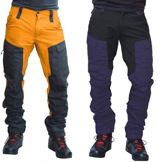 【Oferta tylko dzisiaj】【S-5XL】Nowe, kolorowe, wodoodporne, wiatroszczelne i  spodnie outdoorowe dla mężczyzn