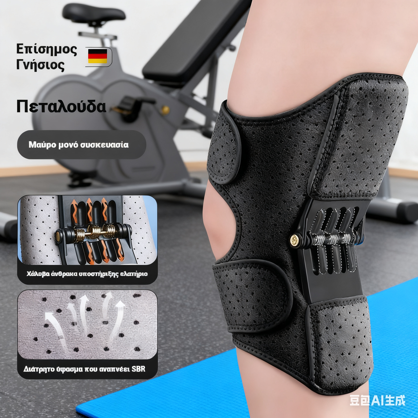 🦵🔥Kupte jeden, druhý dostanete zdarma🔥Kolenní ortéza pro seniory, opora kloubů a nohou, chrání kolena. --4168384