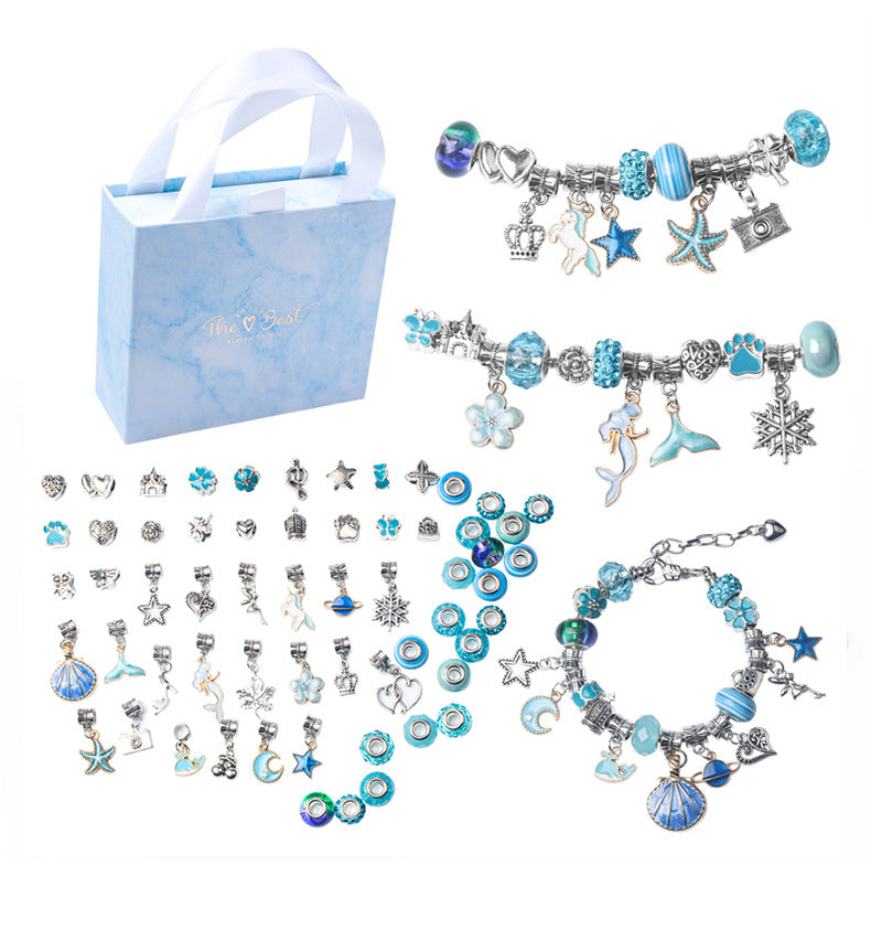 ✨Conjunto de pulseras de dibujos animados para niños, joyería creativa hecha a mano