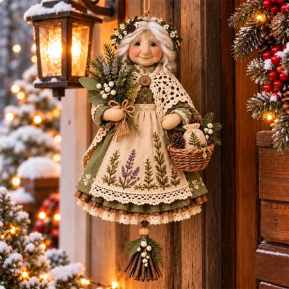 🎄❤️ Bonita, práctica y portátil decoración "Buena Suerte Abuela" - añade un toque de ambiente cálido.