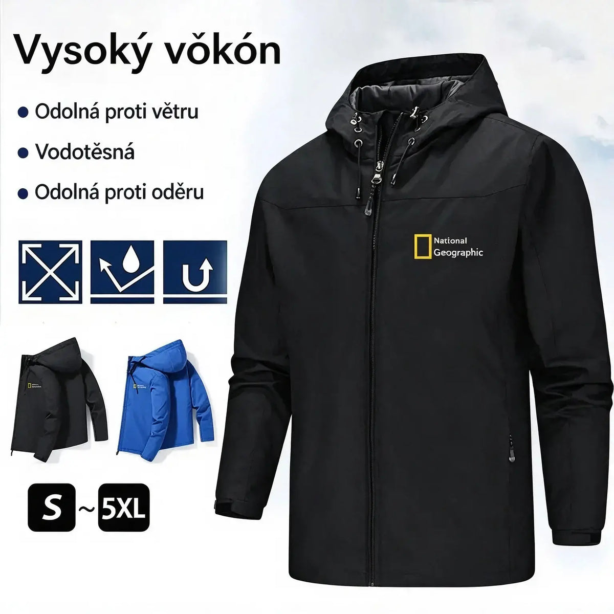 Vysoce kvalitní unisex bunda pro muže i ženy – pohodlná, odolná proti větru, poškrábání, vodě a olejovým skvrnám
