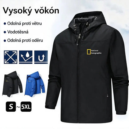 Vysoce kvalitní unisex bunda pro muže i ženy – pohodlná, odolná proti větru, poškrábání, vodě a olejovým skvrnám