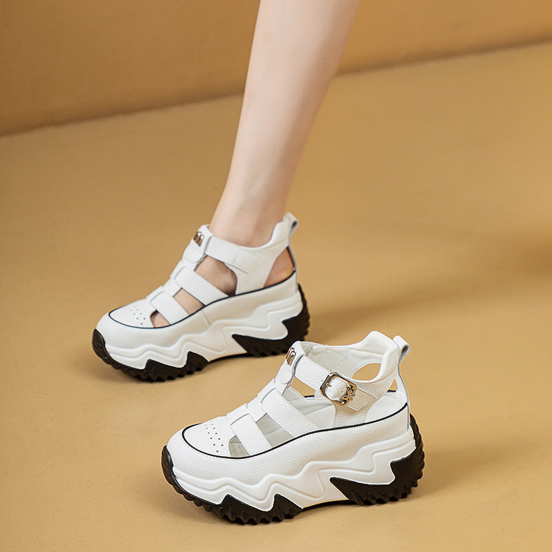 🔥【35-40】✨2025 nowe damskie modne, swobodne, miękkie, grube sandały