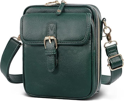 🏆【🔥Žhavý prodej】👜Nová kožená retro ležérní univerzální malá kabelka přes rameno/crossbody