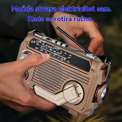 🏕️【Popust ograničenog trajanja】Višenamjenska prijenosna svjetiljka s AM radiom - Plaćanje pouzećem 🚛