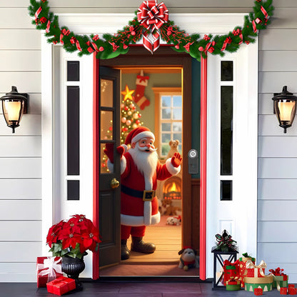 🎄Predčasný vianočný výpredaj: 50% zľava na 🎅vianočné dekorácie na dvere🎅