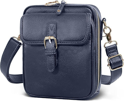 🏆【🔥Žhavý prodej】👜Nová kožená retro ležérní univerzální malá kabelka přes rameno/crossbody