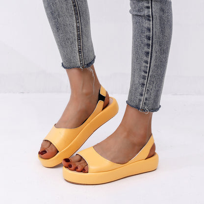🔥【35-43】👡 Wygodne sandały ortopedyczne damskie na platformie