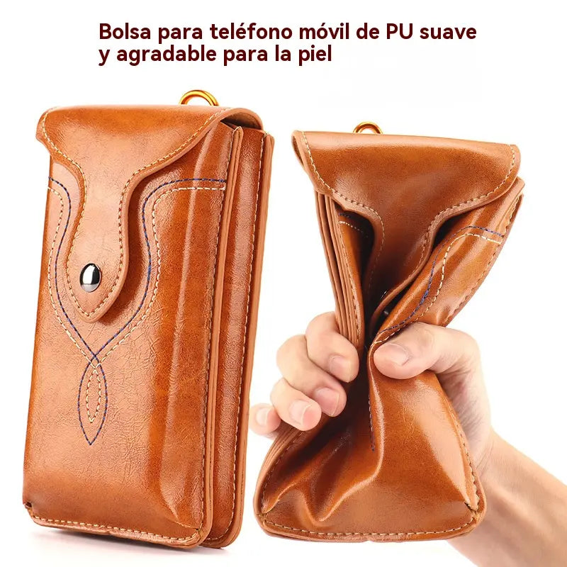 🔥Riñonera multifuncional de doble capa para hombre