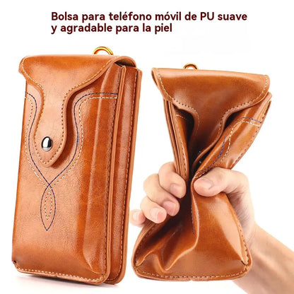 🔥Riñonera multifuncional de doble capa para hombre