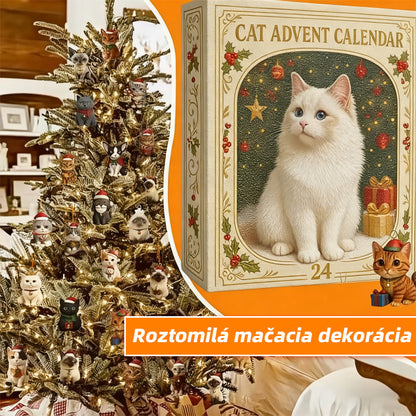 Adventný kalendár pre milovníkov mačiek 2025