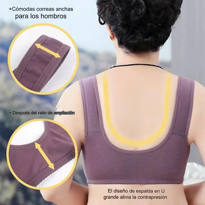 🔥[3 piezas — 49% de descuento, último día]🔥 Ropa interior fina, transpirable, sin aros ni costuras, tallas grandes
