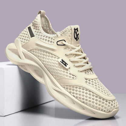 【45%OFF】🎉【39-44】Pantofi sport cu talpă moale, respirabili, din plasă, pentru bărbați, vară 2025