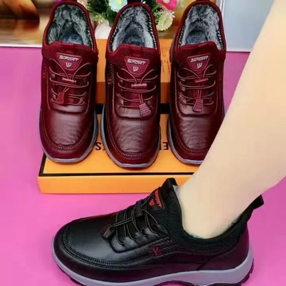 🌈⛄【Tallas 35-41】Nuevas zapatillas deportivas para mujer 💝 con suela blanda: cómodas, de piel auténtica, para otoño e invierno.