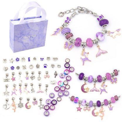 ✨Conjunto de pulseras de dibujos animados para niños, joyería creativa hecha a mano