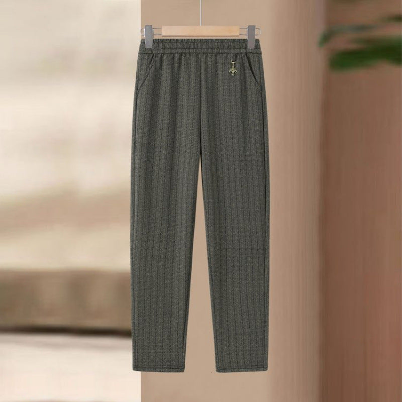 【XL-5XL】 🥰🥰Dámske jesenné a zimné módne úzke nohavice s vysokým pásom