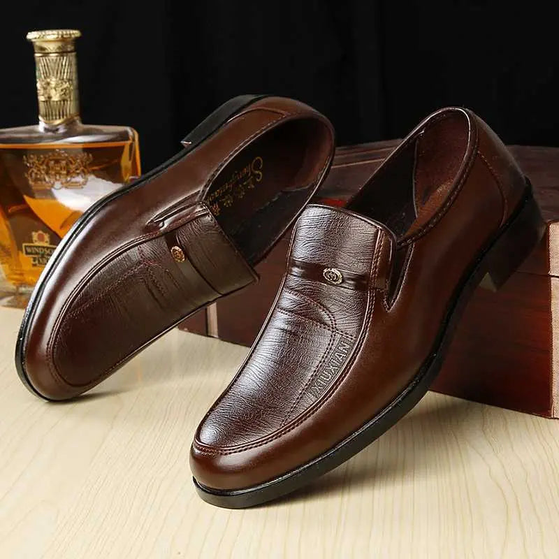 👞【38-44】Nuevos zapatos de negocios para hombre en piel auténtica 2026 ✨Suaves y cómodos✨