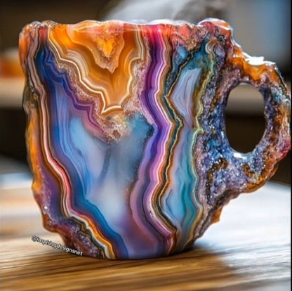 🥰【Reducere limitată în timp】☕ceașcă de cafea cristal mineral