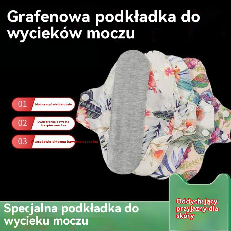 🔥【Kúpte 4 a získajte 4 zadarmo】Umývateľná antibakteriálna vložka z grafénovej bavlny