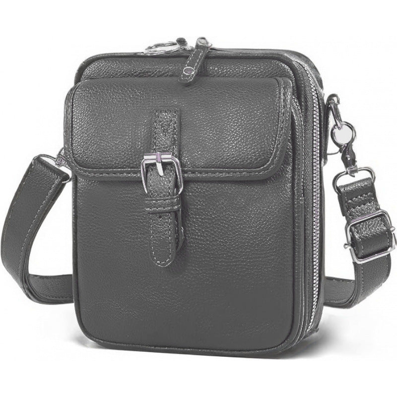 🏆【🔥Žhavý prodej】👜Nová kožená retro ležérní univerzální malá kabelka přes rameno/crossbody