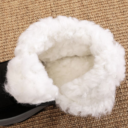 🔥🔥【39-45】👟Męskie, odporne na wstrząsy buty zimowe wykonane z czystej bawełny i aksamitu