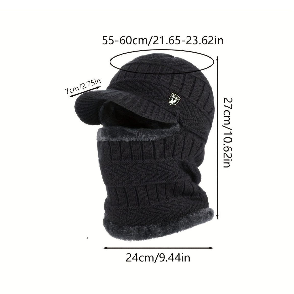 🧢[Ponuda ograničenog trajanja] 🔥 Jednodijelna kapa od debele vune, otporna na vjetar, pogodna za vanjsku upotrebu.