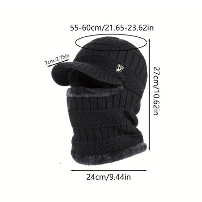 🧢[Ponuda ograničenog trajanja] 🔥 Jednodijelna kapa od debele vune, otporna na vjetar, pogodna za vanjsku upotrebu.