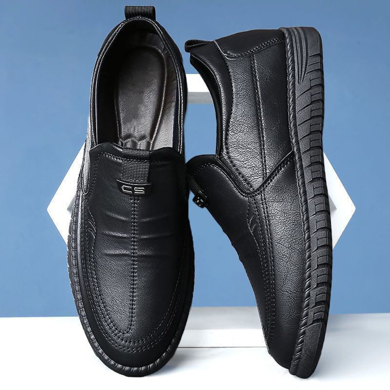 [39-44]👞Buty męskie z miękkiej skóry naturalnej - Pełen komfort dla dojrzałych mężczyzn