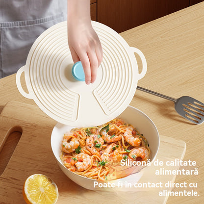 🔥【Ultima zi de reducere 50%】Set de 3 piese - Capace din silicon alimentar care păstrează prospețimea