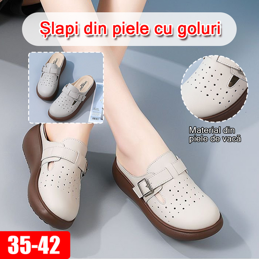 ✨【35-40】Nove ručno rađene ženske kožne sandale s debelim potplatima, mekani potplati, ne uzrokuju umor pri hodanju