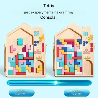 🔥🌈【Ograniczona czasowo zniżka 50%】Tetris – edukacyjna układanka dla dzieci z klockami