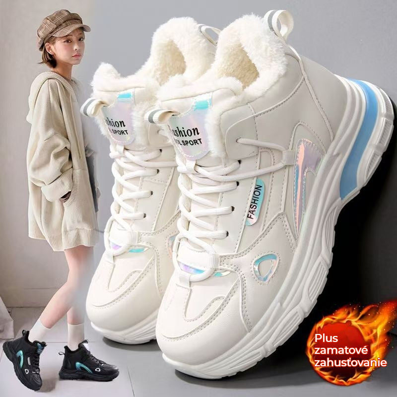 ❄️【35-40】2025 Winter New Stylish Warm Cotton Boots with Fleece Lining