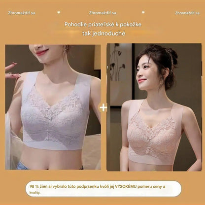 ✨💓【Kupte jeden, druhý dostanete zdarma】【40-100 kg】Nová push-up podprsenka bez kostic, proti prohýbání