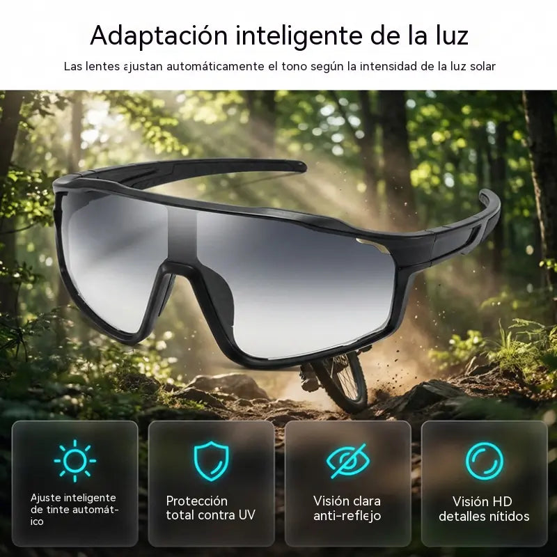 🏃‍♂️[Compra 1 y llévate 1 gratis] ¡Último día de oferta especial 🚴‍♀️ Gafas deportivas fotosensibles para hombres y mujeres.