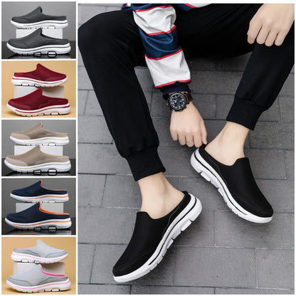 🙋‍♂️🙋‍♀️👟【50% zniżki 🔥】【35–48】Unisexowe klapki z zamkniętymi palcami w dużych rozmiarach, lekkie i przewiewne buty codzienne dla mężczyzn i kobiet