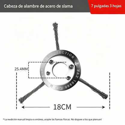 🧰🔥Última oferta especial【Compra 1 y llévate 1 gratis】🔥Desbrozadora de alambre de acero