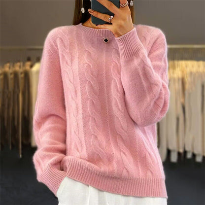 🔥✨【Novi jesenski stil】【S-2XL】2025 Jednobojni visokokvalitetni mekani i udobni vuneni džemper