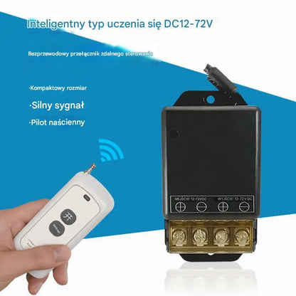 【Artículos para el hogar】【Oferta destacada】Interruptor con control remoto inalámbrico – Relé de alta potencia de 30 A