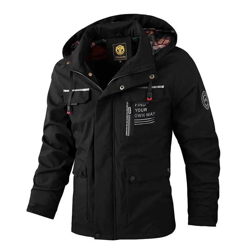 🔥💥 【M-6XL】 Nueva chaqueta para hombre, cálida, cortavientos e impermeable, para otoño/invierno 2026