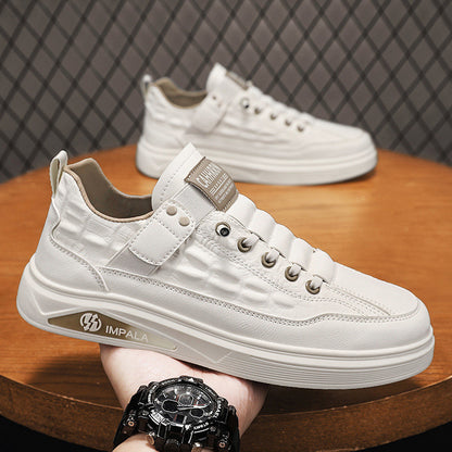 ✨Novedad para otoño [39-44] Zapatos casuales transpirables para hombre: zapatillas de cuero con suela robusta