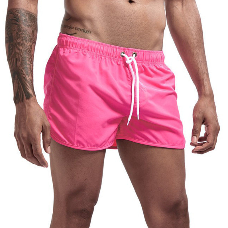 🏄‍♂️🏖️【S-4XL】😍 Pánske rýchloschnúce plážové šortky pre väčšie veľkosti, voľné a priedušné športové šortky so sťahovacou šnúrkou