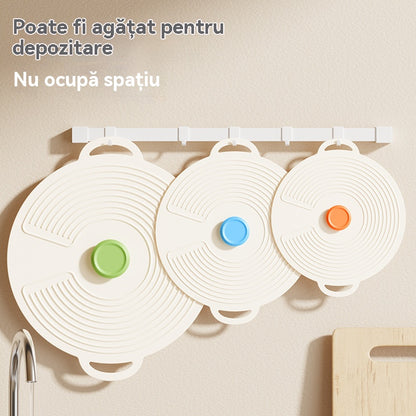 🔥【Ultima zi de reducere 50%】Set de 3 piese - Capace din silicon alimentar care păstrează prospețimea