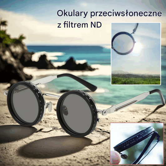 🔥😎Nowe okulary przeciwsłoneczne z 9-stopniową regulacją, odpowiednie do użytku na zewnątrz, wędkowania, jazdy samochodem i ochrony przed promieniowaniem UV