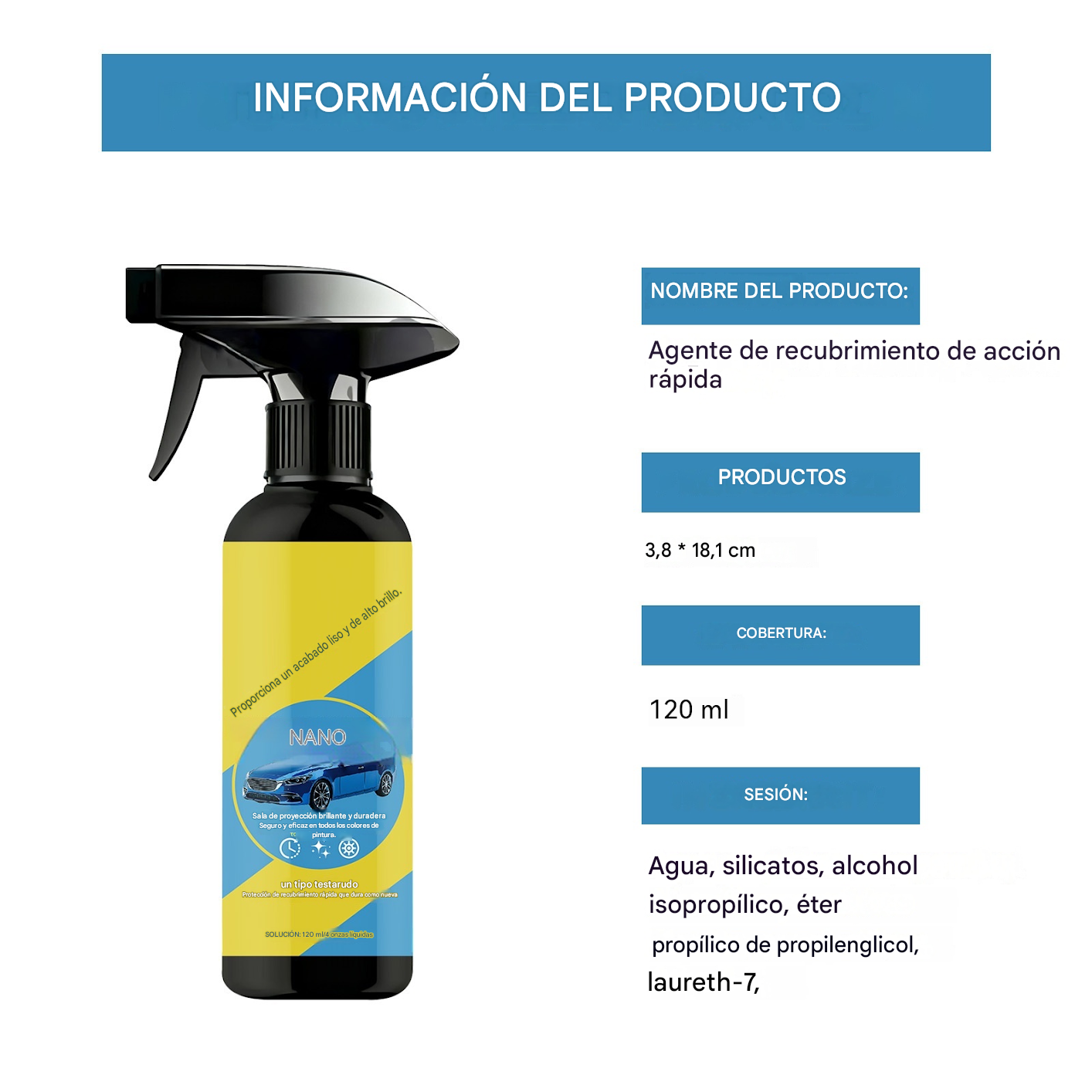 ⏰🎉【50% de descuento】🚗 Spray multiusos especializado para la reparación de daños en automóviles