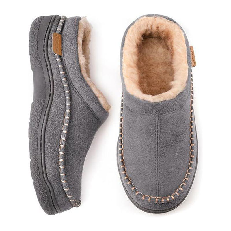 💥【36-45】Tople i udobne, ove muške papuče s plišanom podstavom savršene su za zimu. Tople i ne klize.