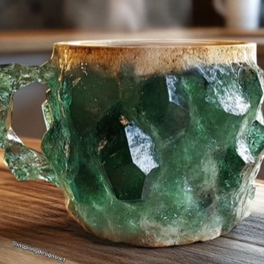 🥰【Reducere limitată în timp】☕ceașcă de cafea cristal mineral