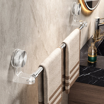 🎁【Dobírka】✨🚿Lehký a bezvrtací design – Výsuvný věšák na ručníky s přísavkou