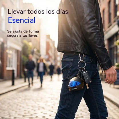 ¡Compra 1 y llévate 1 gratis 🔥🔥 Divertido llavero con forma de mini casco de motocicleta.